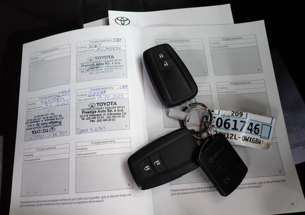 Toyota Corolla cena 105798 przebieg: 71000, rok produkcji 2020 z Łowicz małe 254
